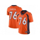 Youth Nike Denver Broncos #76 Max Garcia Vapor Untouchable Limited Orange Team Color NFL Jersey