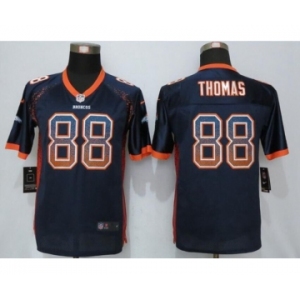 Youth Nike Denver Broncos #88 Demaryius Thomas Drift Fashion Blue Jersey