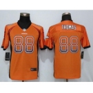 Youth Nike Denver Broncos #88 Demaryius Thomas Drift Fashion Orange Jersey
