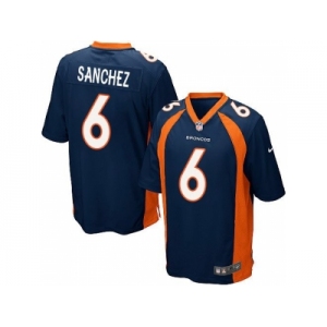 Youth Nike Denver Broncoss #6 Mark Sanchez Blue Alternate Stitched NFL New Elite Jersey