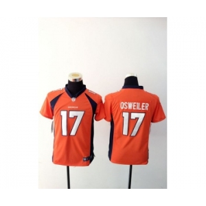 nike youth nfl jerseys denver broncos #17 osweiler orange[nike]