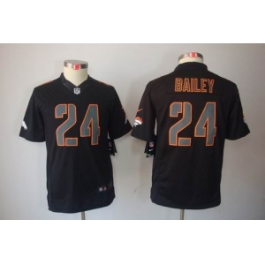 nike youth nfl jerseys denver broncos #24 bailey black[nike impact limited]