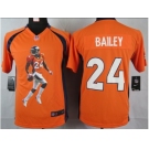 nike youth nfl jerseys denver broncos #24 bailey orange[portrait fashion]