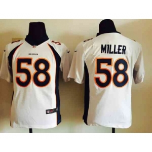 nike youth nfl jerseys denver broncos #58 miller white[new nike]