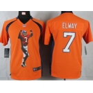 nike youth nfl jerseys denver broncos #7 john elway orange[portrait fashion]