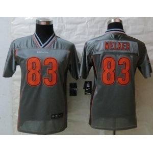 nike youth nfl jerseys denver broncos #83 welker grey[nike vapor]