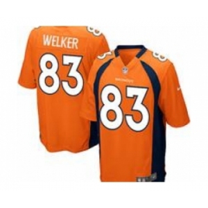 nike youth nfl jerseys denver broncos #83 welker orange[nike]