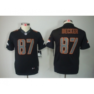 nike youth nfl jerseys denver broncos #87 eric decker black[nike impact limited]