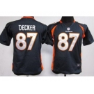 nike youth nfl jerseys denver broncos #87 eric decker blue[nike]