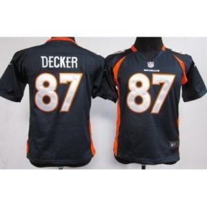 nike youth nfl jerseys denver broncos #87 eric decker blue[nike]