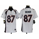 nike youth nfl jerseys denver broncos #87 eric decker white[nike]