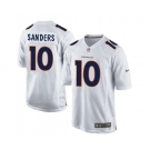 youth nike nfl jerseys denver broncos #10 sanders white[new game][sanders]