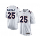 youth nike nfl jerseys denver broncos #25 harris jr white[new game]