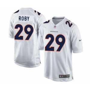 youth nike nfl jerseys denver broncos #29 roby white[new game]