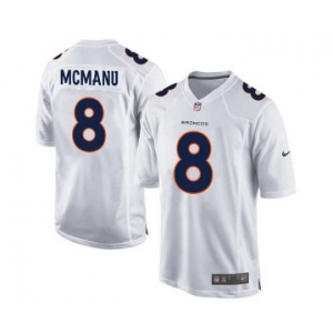 youth nike nfl jerseys denver broncos #8 mcmanu white[new game]