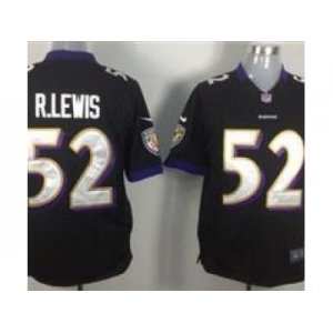 nike nfl jerseys baltimore ravens #52 r.lewis black[game]