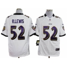 nike nfl jerseys baltimore ravens #52 r.lewis white[game]