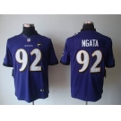 nike nfl jerseys baltimore ravens #92 ngata purple[nike limited Art Patch]