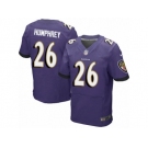 Men's Nike Baltimore Ravens #26 Marlon Humphrey Elite Purple Team Color NFL Jersey