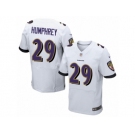 Men's Nike Baltimore Ravens #29 Marlon Humphrey Elite White NFL Jersey