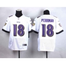 nike jerseys baltimore ravens #18 perriman white[Elite]