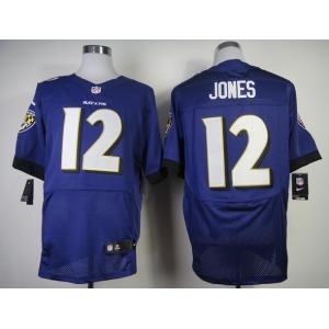 nike nfl jerseys baltimore ravens #12 jones purple[New Elite]