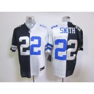 nike nfl jerseys baltimore ravens #22 smith white-blue[Elite split]