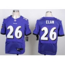 nike nfl jerseys baltimore ravens #26 elam purple[New Elite][elam]
