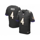 nike nfl jerseys baltimore ravens #4 koch black[Elite]