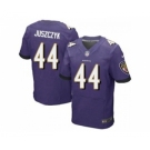 nike nfl jerseys baltimore ravens #44 juszczyk purple[Elite][juszczyk]