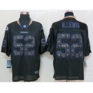 nike nfl jerseys baltimore ravens #52 r.lewis black[Elite united sideline]