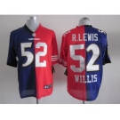nike nfl jerseys baltimore ravens #52 r.lewis red-purple[Elite split]