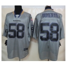 nike nfl jerseys baltimore ravens #58 dumervil grey[Elite lights out]