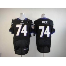 nike nfl jerseys baltimore ravens #74 oher black[Elite Art Patch]