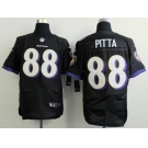 nike nfl jerseys baltimore ravens #88 pitta black[new Elite]