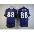 nike nfl jerseys baltimore ravens #88 pitta purple[Elite Art Patch]