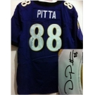 nike nfl jerseys baltimore ravens #88 pitta purple[Elite signature]