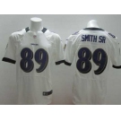 nike nfl jerseys baltimore ravens #89 smithsr white[Elite]