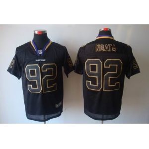 nike nfl jerseys baltimore ravens #92 ngata black[Elite lights out]