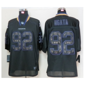 nike nfl jerseys baltimore ravens #92 ngata black[Elite united sideline]