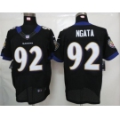 nike nfl jerseys baltimore ravens #92 ngata black[Elite]