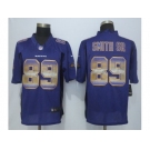 2015 new nike baltimore ravens #89 smith sr purple strobe jerseys[limited]