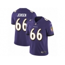 Men Nike Baltimore Ravens #66 Ryan Jensen Purple Team Color Vapor Untouchable Limited Player NFL Jersey