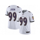 Men Nike Baltimore Ravens #99 Matt Judon White Vapor Untouchable Limited Player NFL Jersey