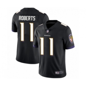 Men's Baltimore Ravens #11 Seth Roberts Black Alternate Vapor Untouchable Limited Player Football Jersey