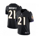 Men's Baltimore Ravens #21 Mark Ingram II Black Alternate Vapor Untouchable Limited Player Football Jersey