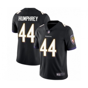 Men's Baltimore Ravens #44 Marlon Humphrey Black Alternate Vapor Untouchable Limited Player Football Jersey