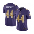 Men's Baltimore Ravens #44 Marlon Humphrey Limited Purple Rush Vapor Untouchable Football Jersey