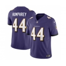 Men's Baltimore Ravens #44 Marlon Humphrey Purple 2023 F.U.S.E Vapor Jersey