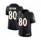 Men's Baltimore Ravens #80 Miles Boykin Black Alternate Vapor Untouchable Limited Player Football Jersey